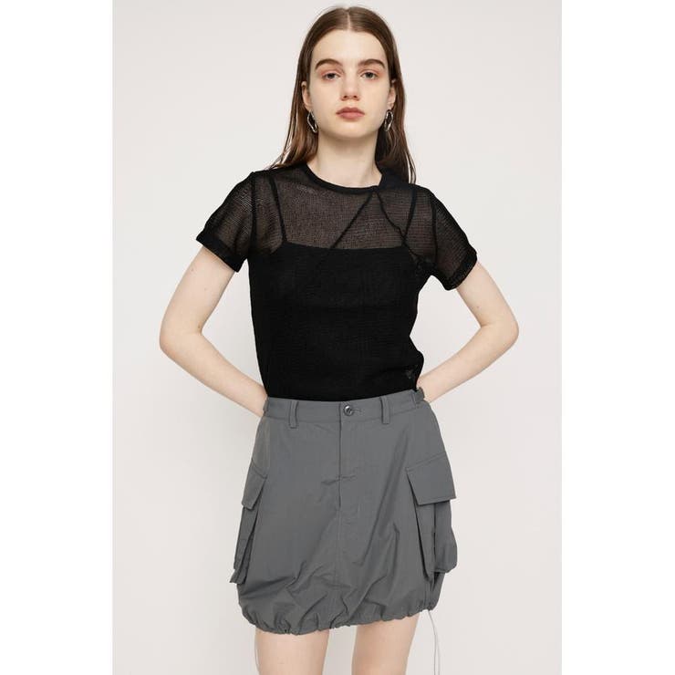 SHEER MESH Tシャツ | SLY OUTLET | 詳細画像2 
