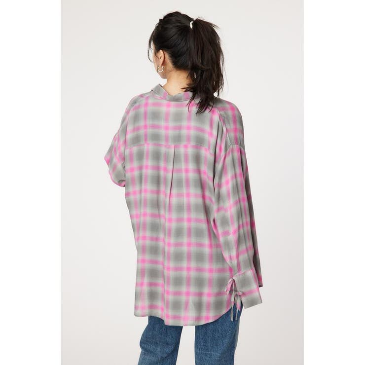 シアーオンブレチェックシャツ | RODEO CROWNS WIDE BOWL | 詳細画像20 