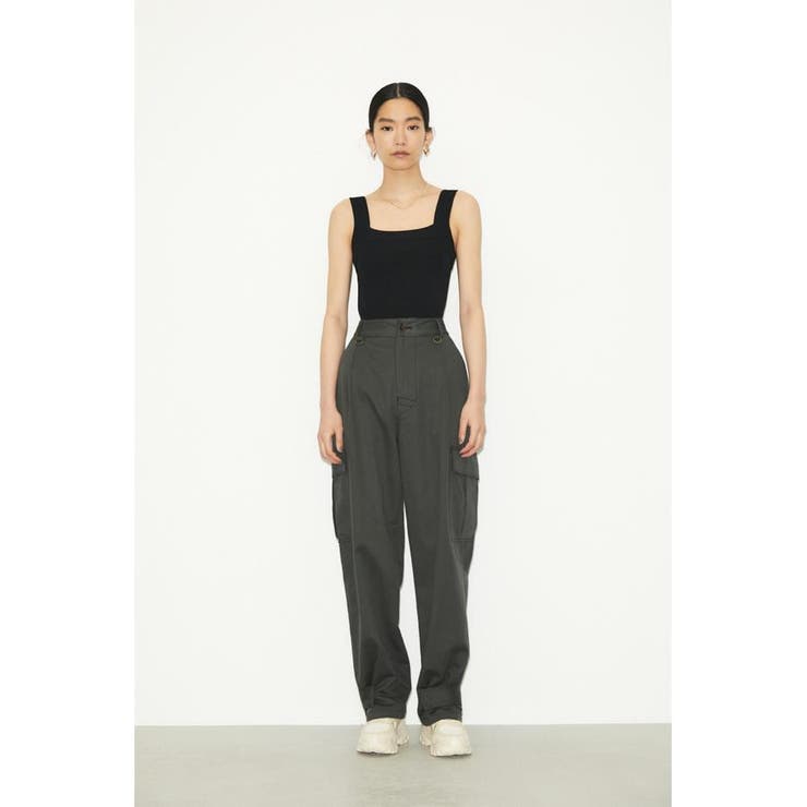 COTTON LINEN OVER WORK パンツ | SLY OUTLET | 詳細画像2 