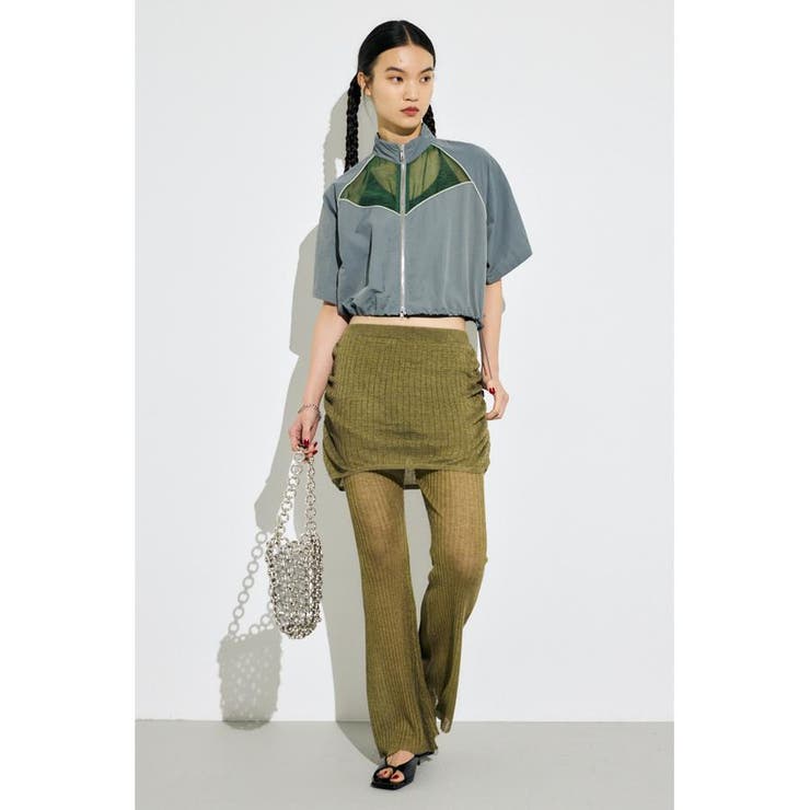 PIPING HALF SLEEVE トラックジャケット | MOUSSY OUTLET | 詳細画像23 
