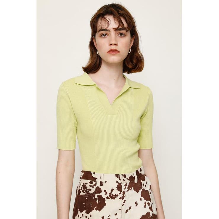 POLO KNIT トップス | SLY OUTLET | 詳細画像9