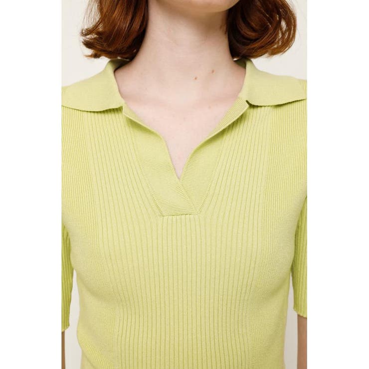 POLO KNIT トップス | SLY OUTLET | 詳細画像13