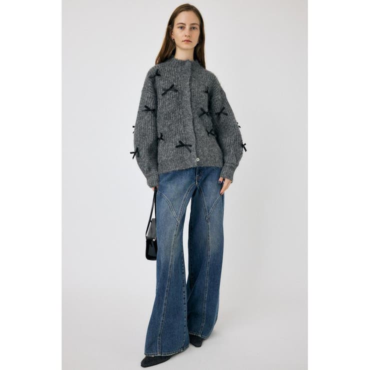 RIBBON FANCY カーディガン | MOUSSY OUTLET | 詳細画像13 