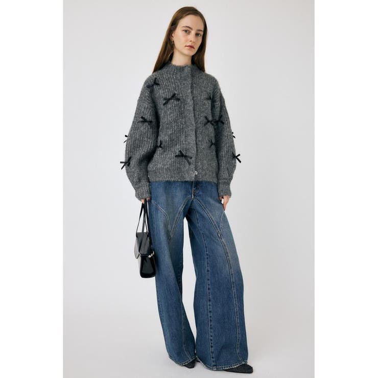 RIBBON FANCY カーディガン | MOUSSY OUTLET | 詳細画像14 