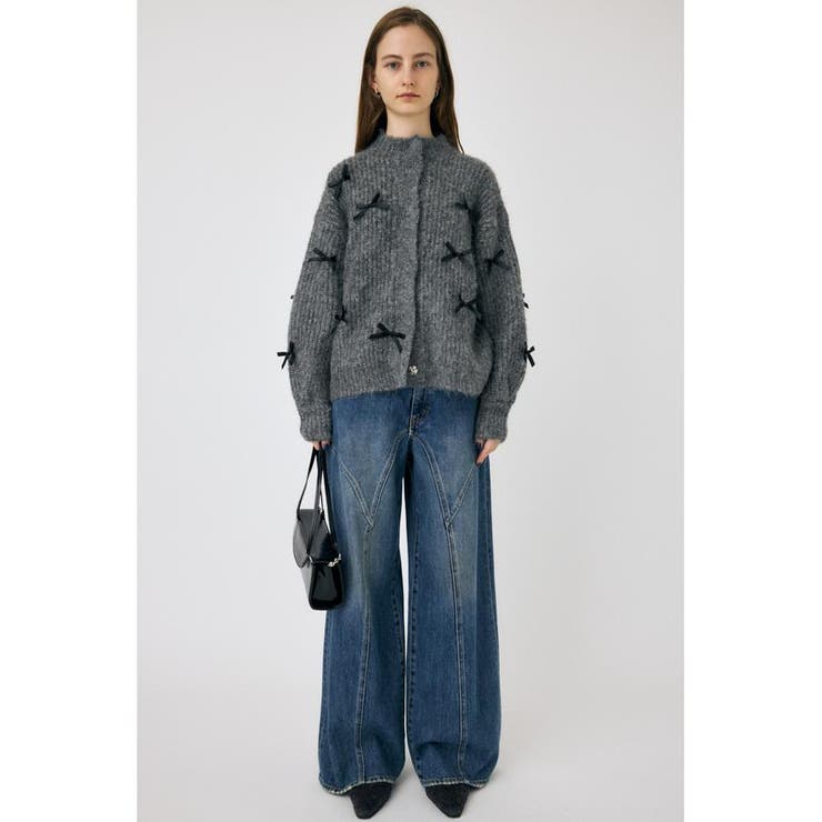 RIBBON FANCY カーディガン | MOUSSY OUTLET | 詳細画像15 