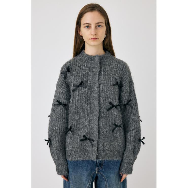 RIBBON FANCY カーディガン | MOUSSY OUTLET | 詳細画像17 