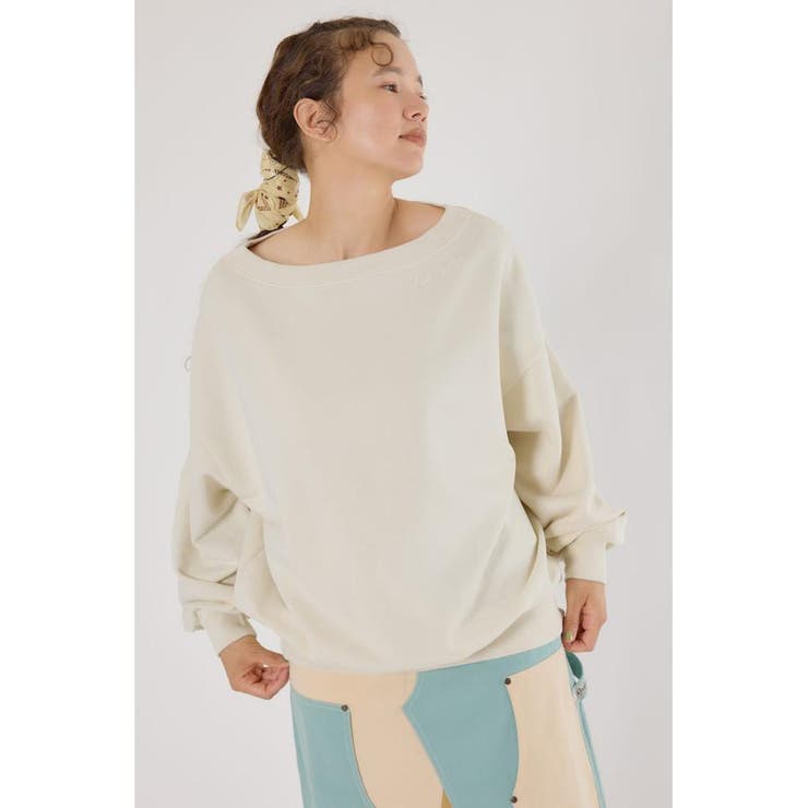 ワンショルダースウェットトップス | RODEO CROWNS WIDE BOWL | 詳細画像2 