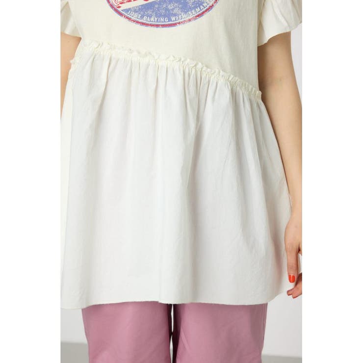 オーバルプリントドッキングフリルチュニック | RODEO CROWNS WIDE BOWL | 詳細画像13 