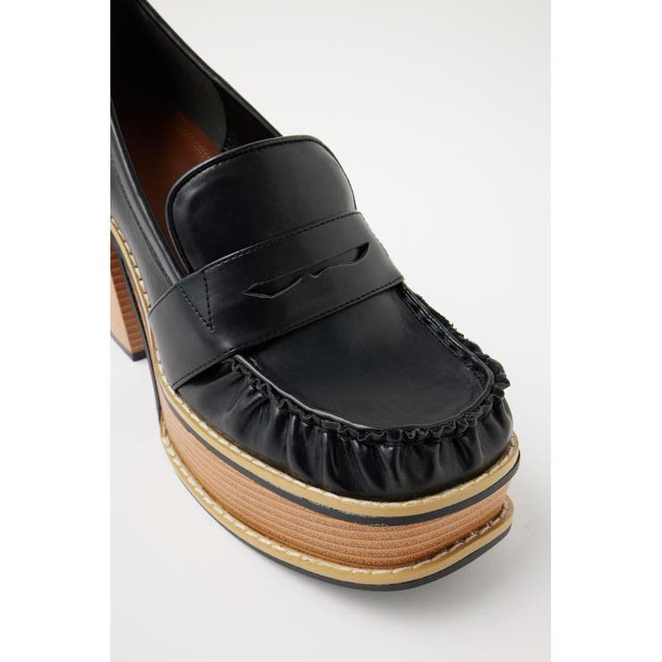 PLATFORM SQUARE ローファー[品番：BJLW0024914]｜MOUSSY OUTLET