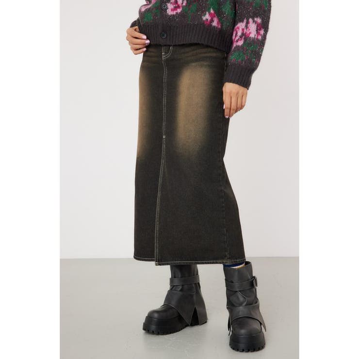 フロントスリットデニムスカート[品番：BJLW0029171]｜RODEO CROWNS  