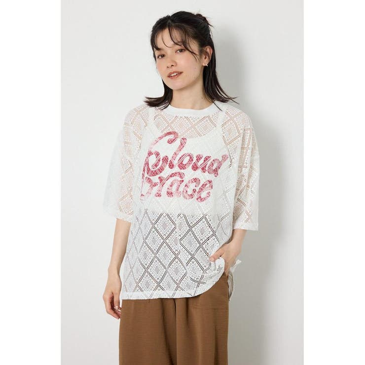 O/WHT1 | アソートレースTシャツ | RODEO CROWNS WIDE BOWL