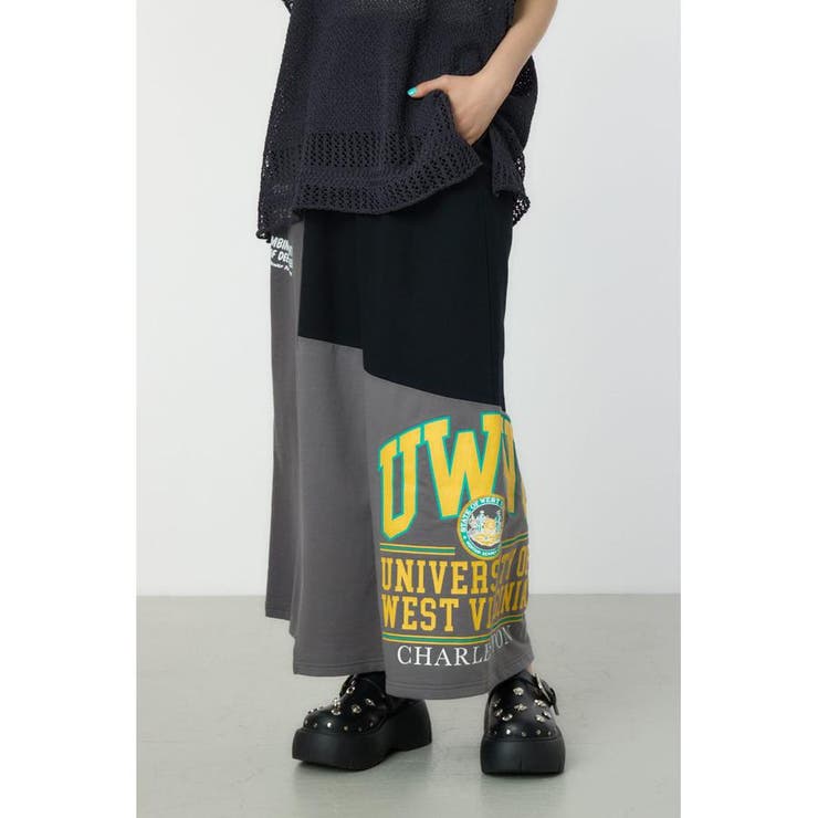 柄BLK5 | カスタムリメイクスカート | RODEO CROWNS WIDE BOWL