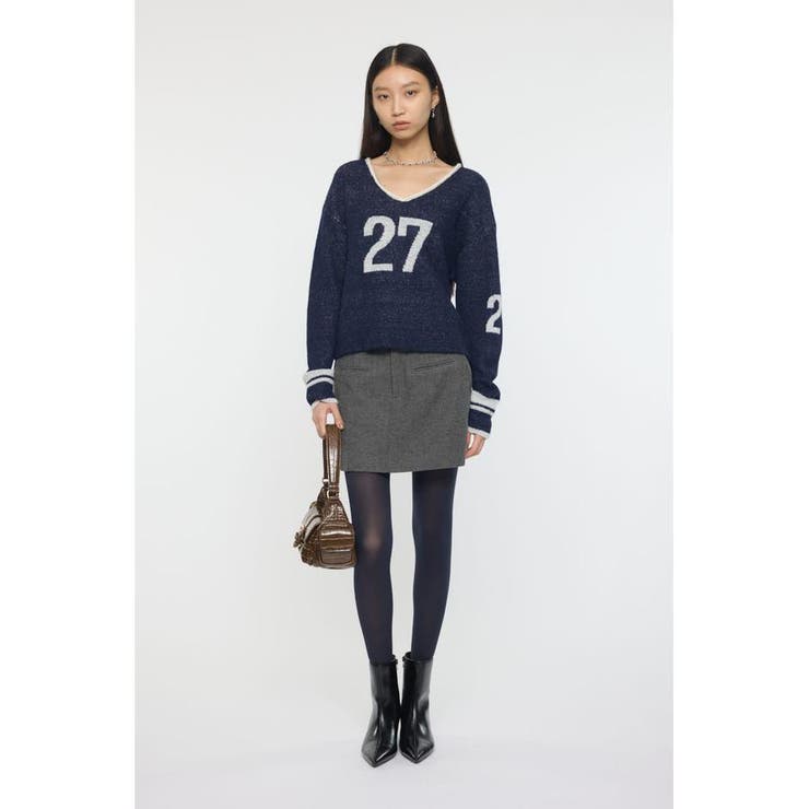 SHAGGY NUMBERING セーター | MOUSSY OUTLET | 詳細画像11 
