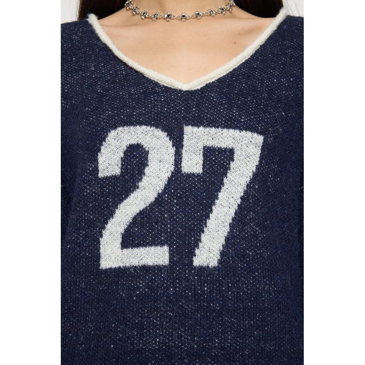 SHAGGY NUMBERING セーター | MOUSSY OUTLET | 詳細画像18 