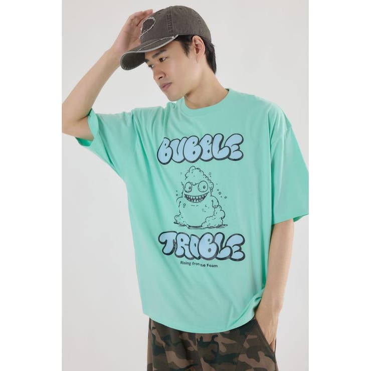 バブルTシャツ[品番：BJLW0030789]｜RODEO CROWNS WIDE BOWL（ロデオ