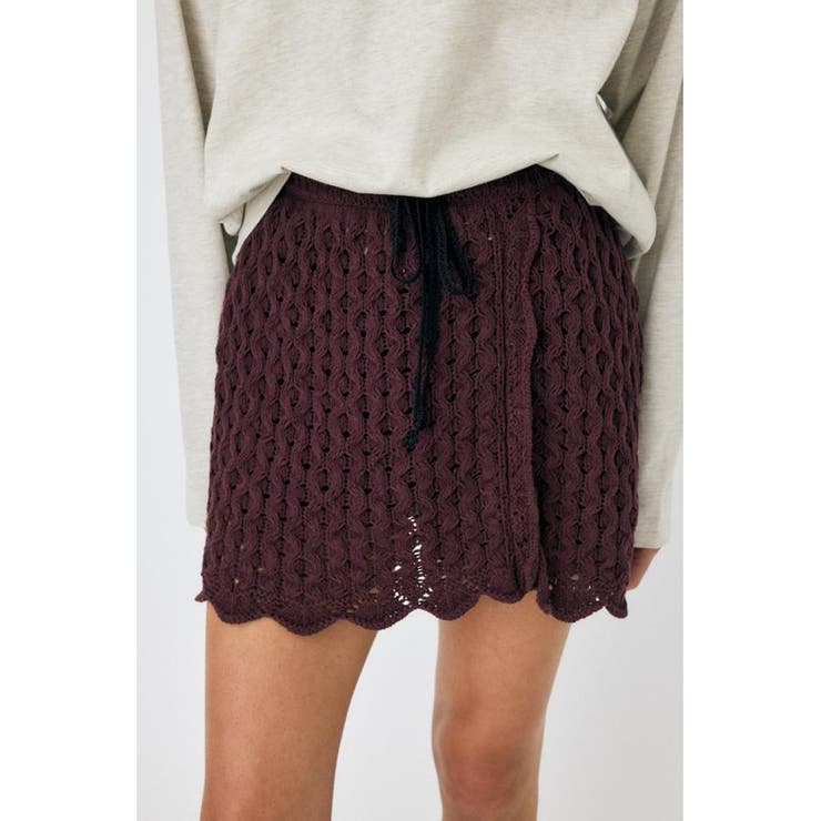 OPENWORK ニットスカート | MOUSSY OUTLET | 詳細画像7 