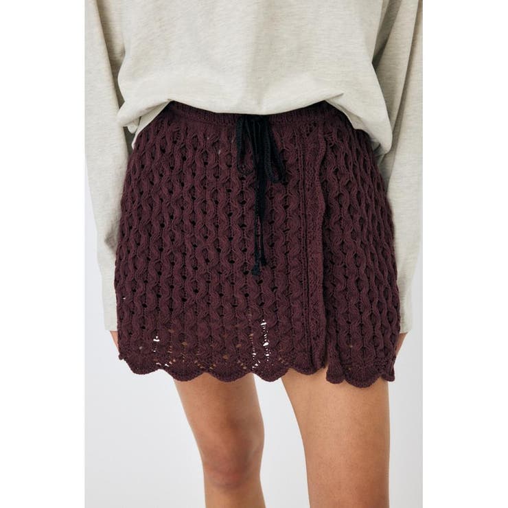 BRD | OPENWORK ニットスカート | MOUSSY OUTLET