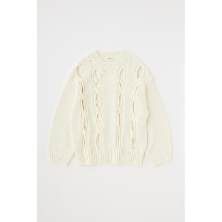 CUT OUT DESIGN ニット | MOUSSY OUTLET | 詳細画像8 