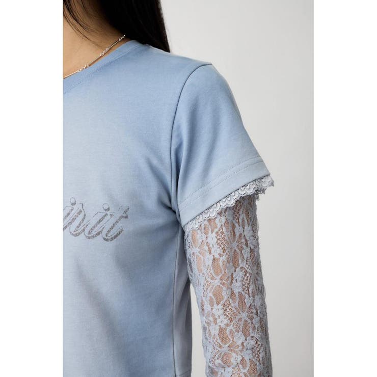 LACE LAYER TEE | MOUSSY OUTLET | 詳細画像12 