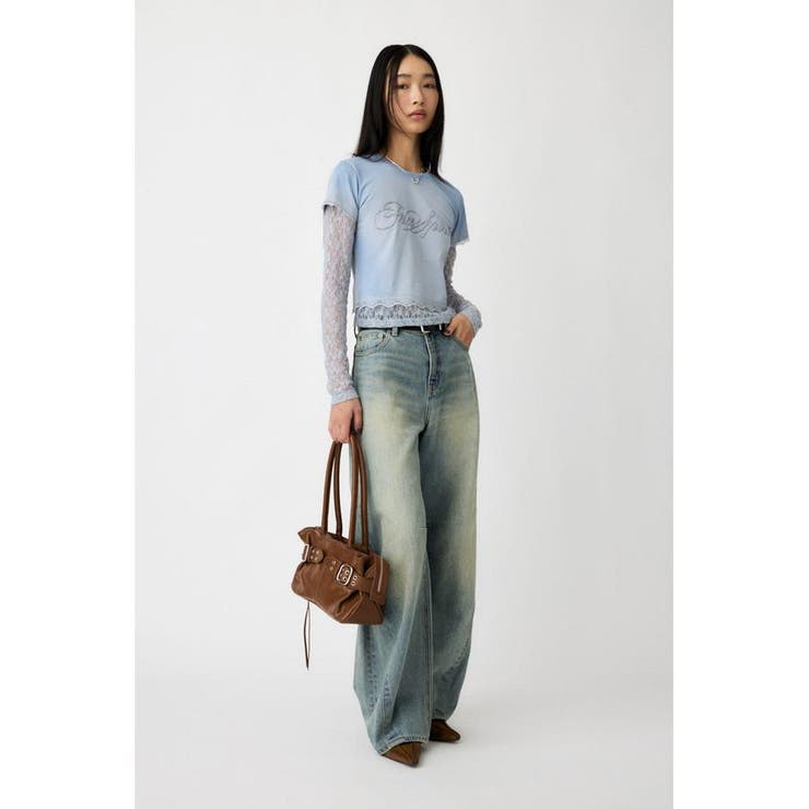 LACE LAYER TEE | MOUSSY OUTLET | 詳細画像4 