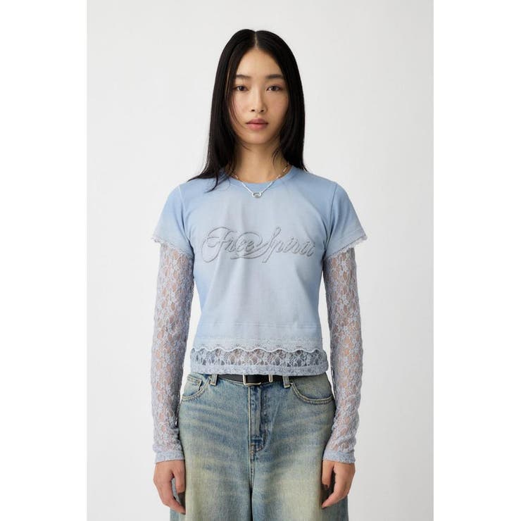LACE LAYER TEE | MOUSSY OUTLET | 詳細画像6 