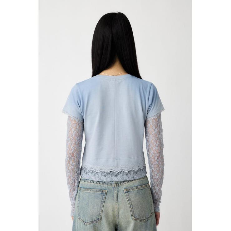 LACE LAYER TEE | MOUSSY OUTLET | 詳細画像8 