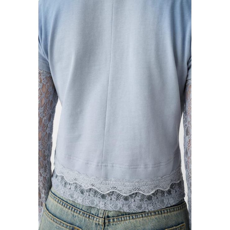LACE LAYER TEE | MOUSSY OUTLET | 詳細画像10 