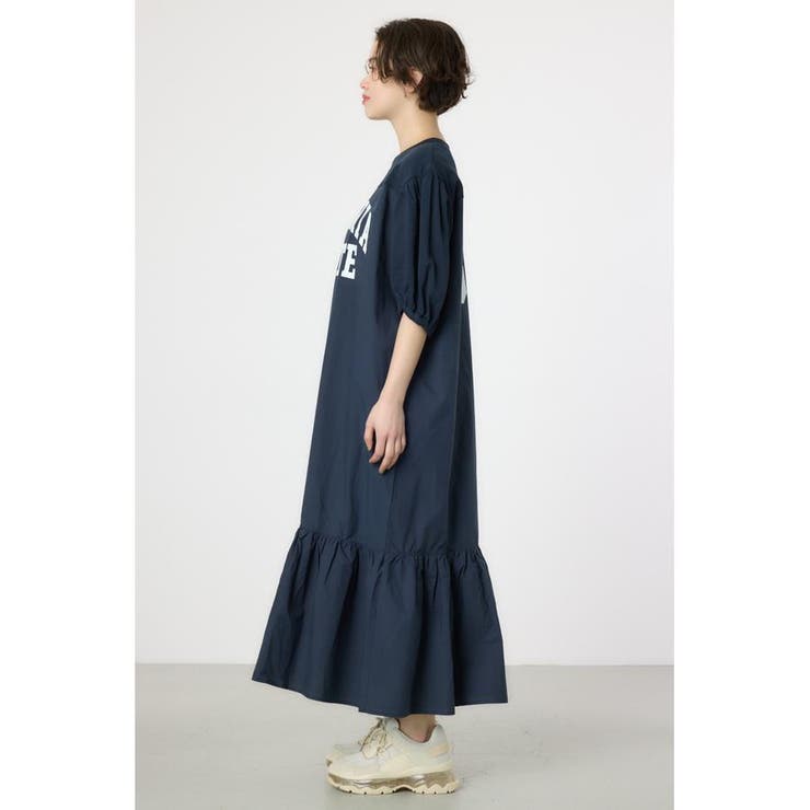 カレッジ 切替 パフスリーヴ ワンピース | RODEO CROWNS WIDE BOWL | 詳細画像20 