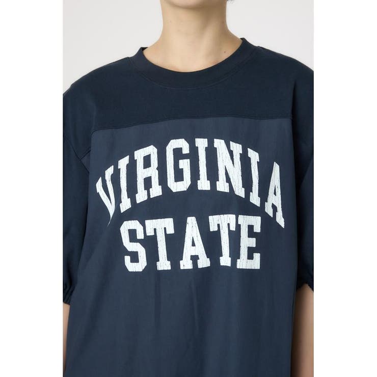 カレッジ 切替 パフスリーヴ ワンピース | RODEO CROWNS WIDE BOWL | 詳細画像23 