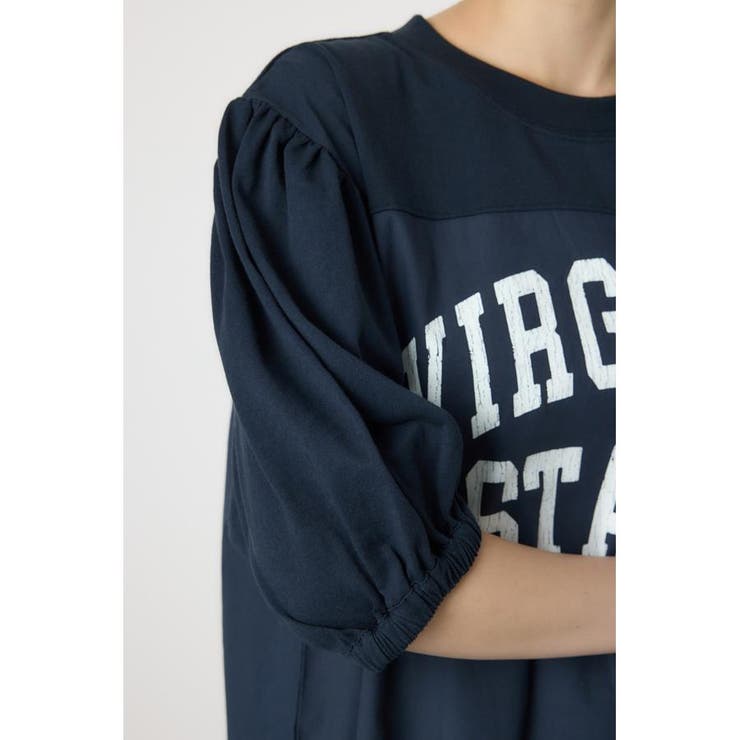 カレッジ 切替 パフスリーヴ ワンピース | RODEO CROWNS WIDE BOWL | 詳細画像25 