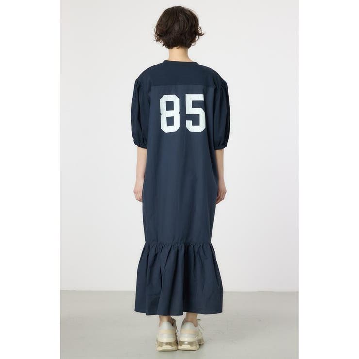 カレッジ 切替 パフスリーヴ ワンピース | RODEO CROWNS WIDE BOWL | 詳細画像21 