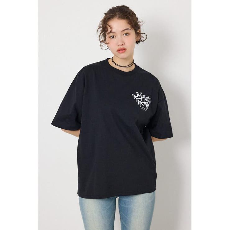 BLK | Font Bear Tシャツ | RODEO CROWNS WIDE BOWL