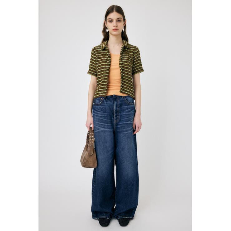 MIX COLOR CROCHET シャツ | MOUSSY OUTLET | 詳細画像3 