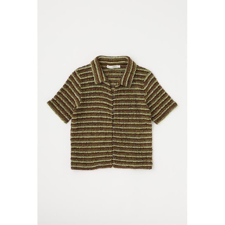 MIX COLOR CROCHET シャツ | MOUSSY OUTLET | 詳細画像6 