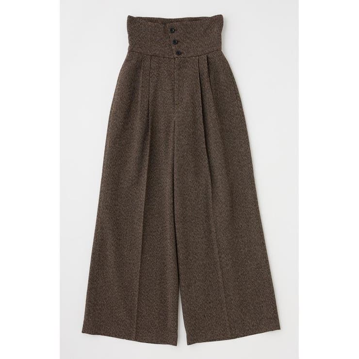 FOLD WAIST ワイドスラックス | MOUSSY OUTLET | 詳細画像8 