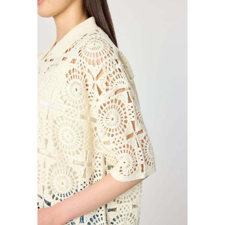 クロシェカーディガン | RODEO CROWNS WIDE BOWL | 詳細画像12 