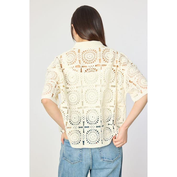 クロシェカーディガン | RODEO CROWNS WIDE BOWL | 詳細画像5 