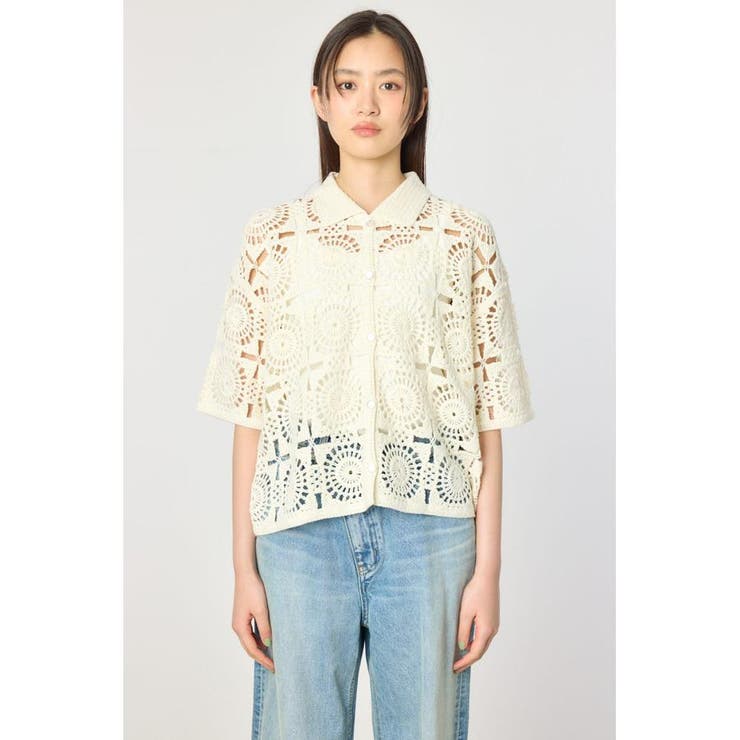 クロシェカーディガン | RODEO CROWNS WIDE BOWL | 詳細画像8 