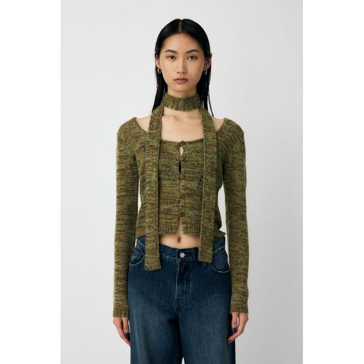 MIX YARN KNIT トップス | MOUSSY OUTLET | 詳細画像21 