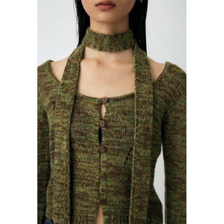 MIX YARN KNIT トップス | MOUSSY OUTLET | 詳細画像24 