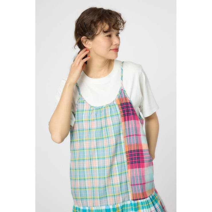 クレイジーチェックキャミワンピース | RODEO CROWNS WIDE BOWL | 詳細画像12 