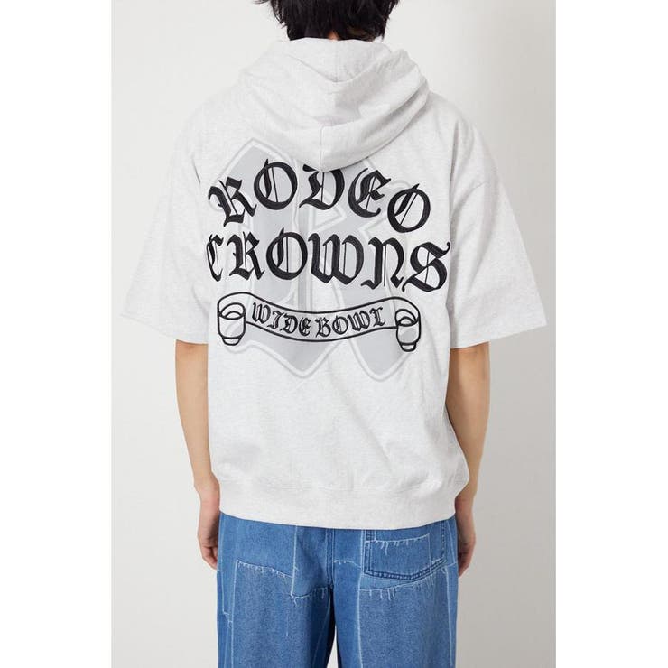 Blackletter 半袖ZIPパーカー | RODEO CROWNS WIDE BOWL | 詳細画像16 