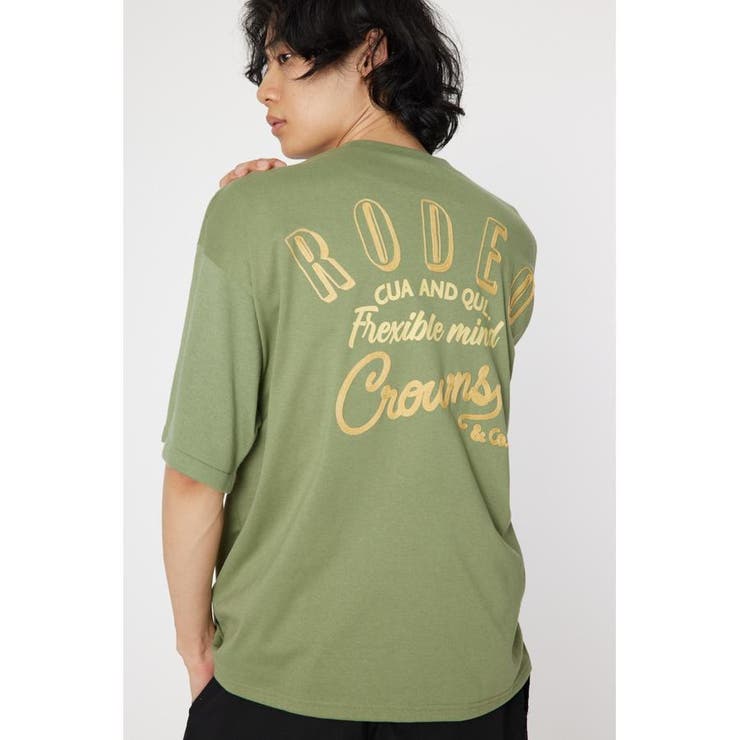 メンズドッキングロゴニットTシャツ[品番：BJLW0027987]｜RODEO CROWNS WIDE  BOWL（ロデオクラウンズワイドボウル）のレディースファッション通販｜SHOPLIST（ショップリスト）