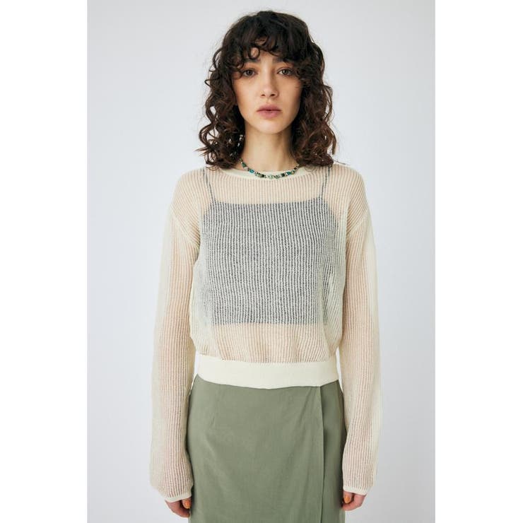 MESH KNIT トップス | MOUSSY OUTLET | 詳細画像2 