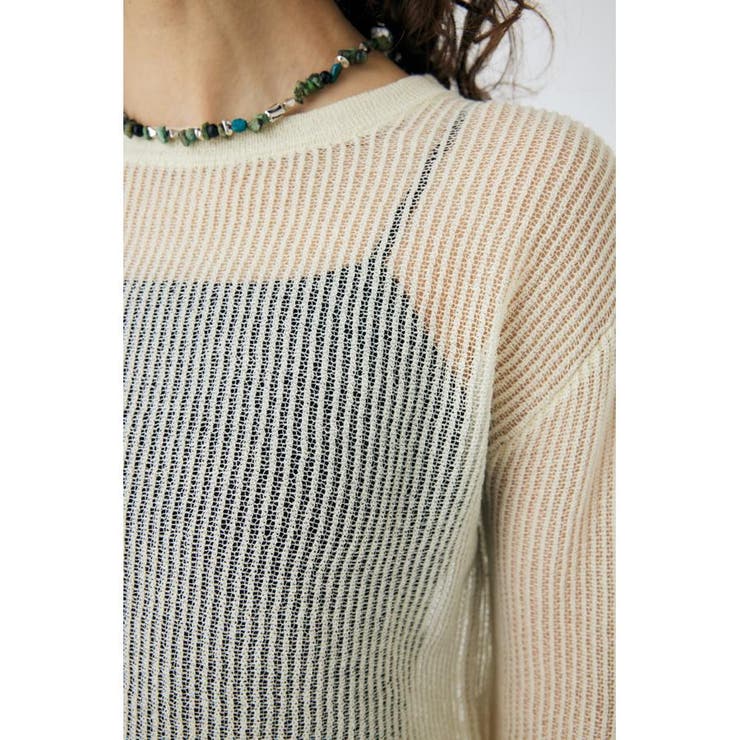 moussy mesh knit キャミソール MOUSSY | MESH KNIT キャミソール (キャミソール ) |SHEL'TTER