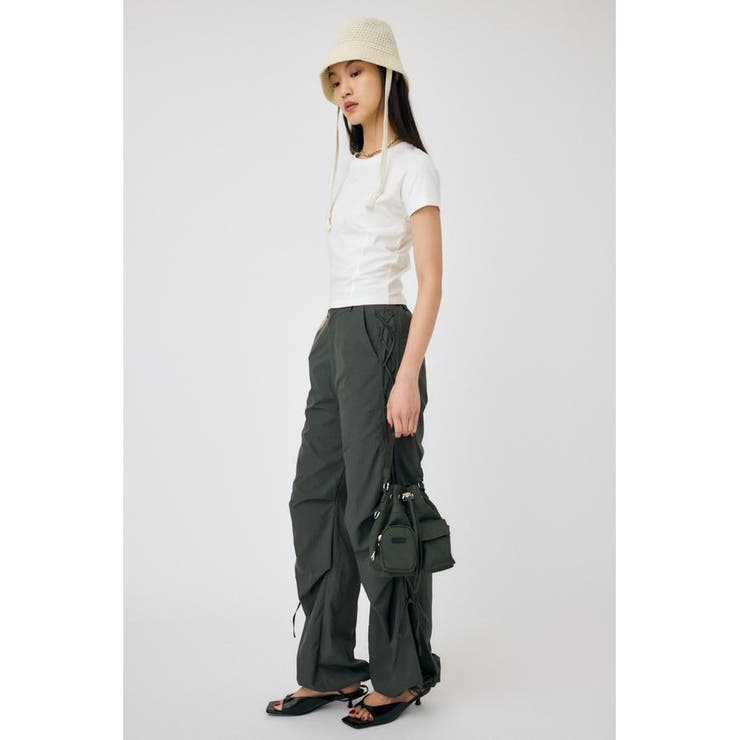SIDE LACE UP PARACHUTE パンツ | MOUSSY OUTLET | 詳細画像33 