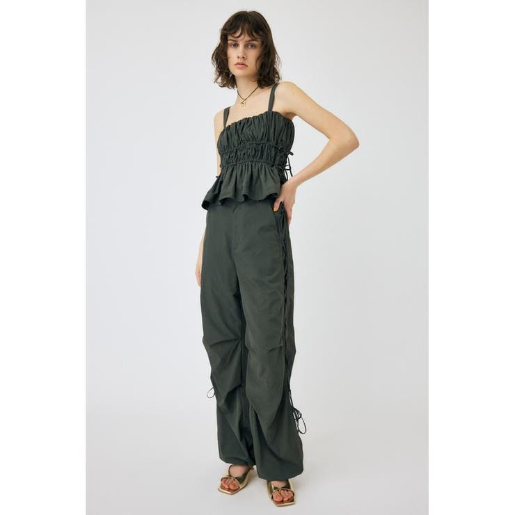 C.GRY | SIDE LACE UP PARACHUTE パンツ | MOUSSY OUTLET