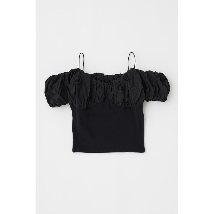 BLK | VOLUME SLEEVE DOCKING トップス | MOUSSY OUTLET