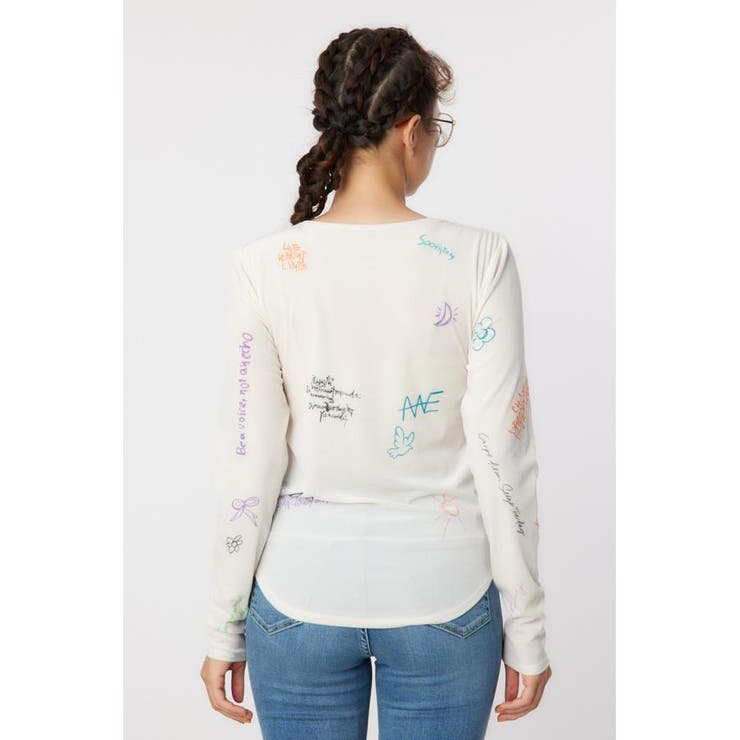 Brushedテキストシアートップス | RODEO CROWNS WIDE BOWL | 詳細画像9 