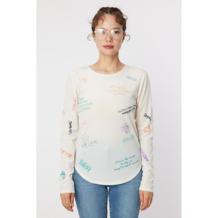 Brushedテキストシアートップス | RODEO CROWNS WIDE BOWL | 詳細画像7 